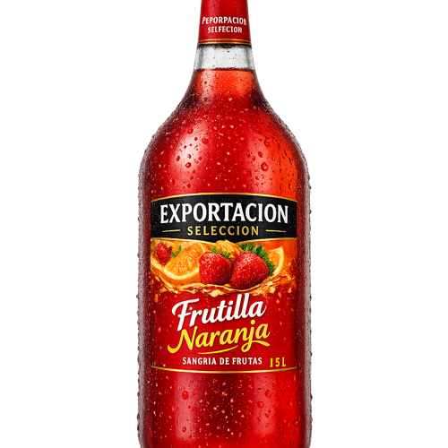 EXPORTACION SELEC. FRUTAL 1.5 L FRUTILLA NARANJA