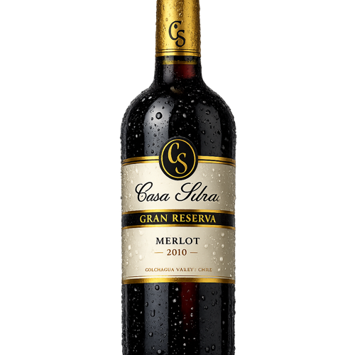 VINO CASA SILVA GRAN RESERVA MER 2010 14Ñ 750CC