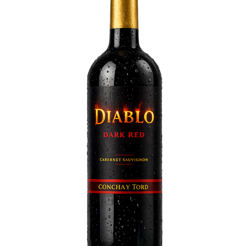 VINO DIABLO DARK RED CS 750 CC